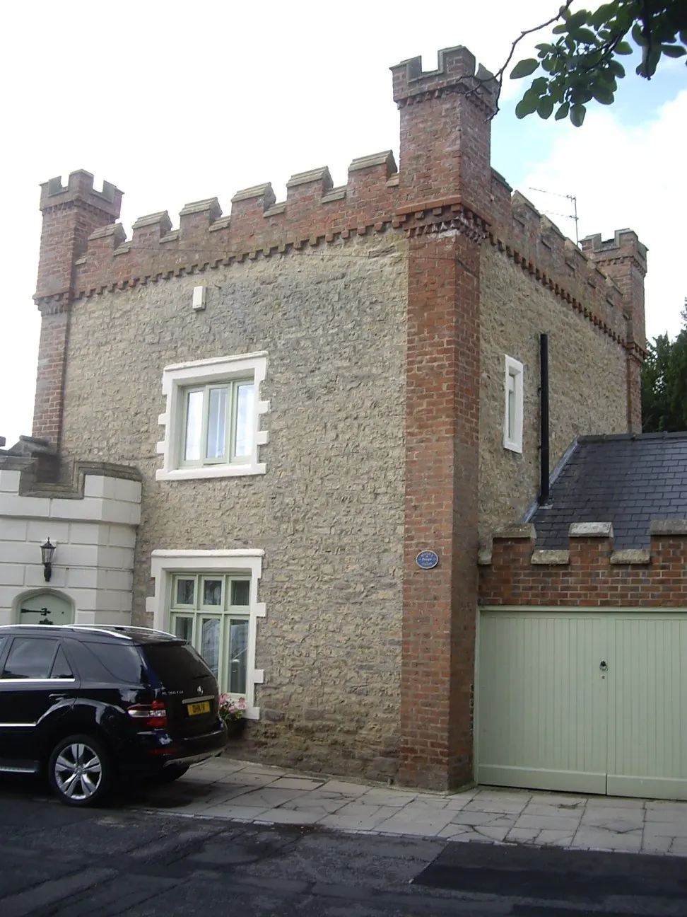 A castellated house on Blackwell, in Darlington's West End